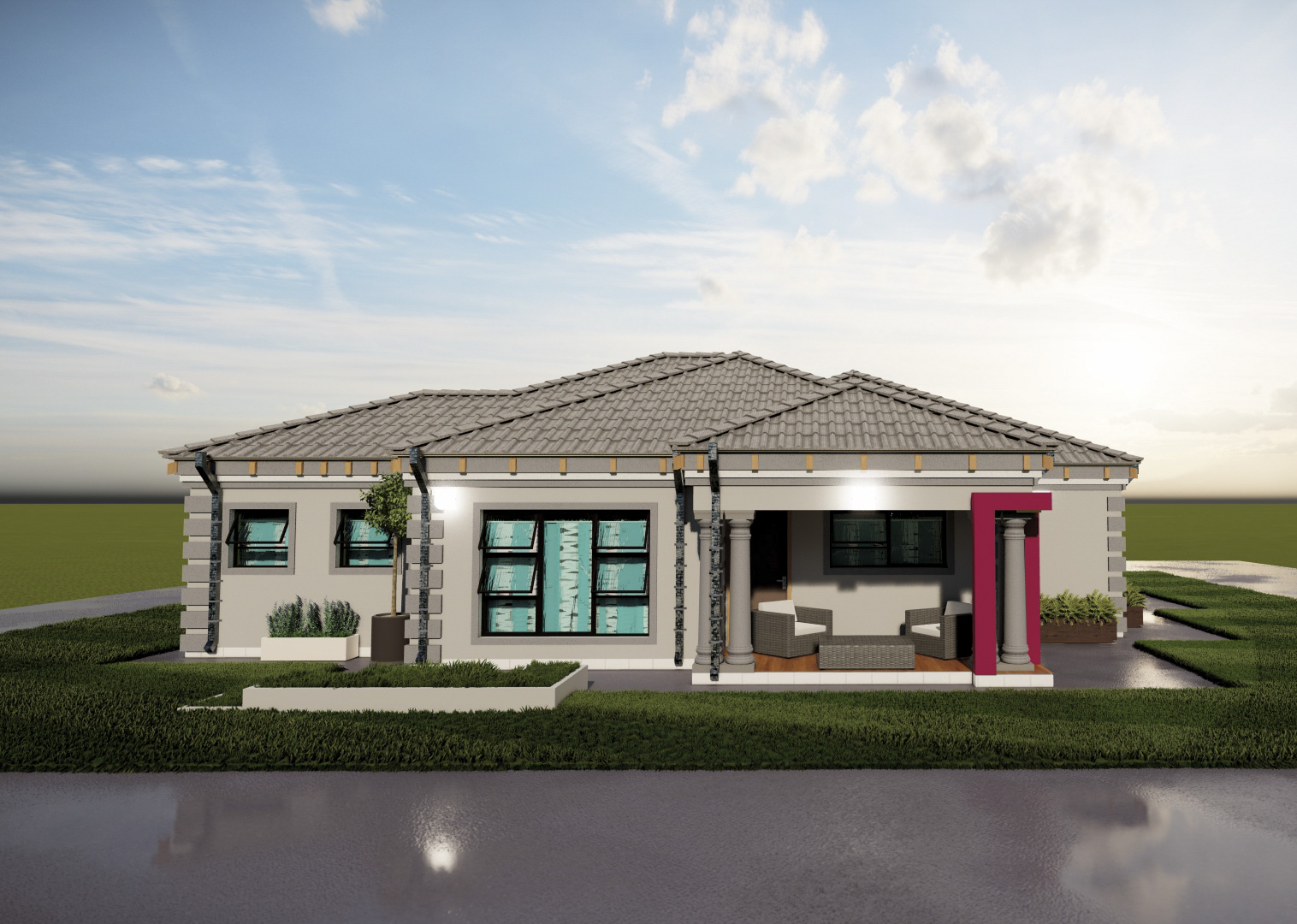 3 Bedroom House Plan