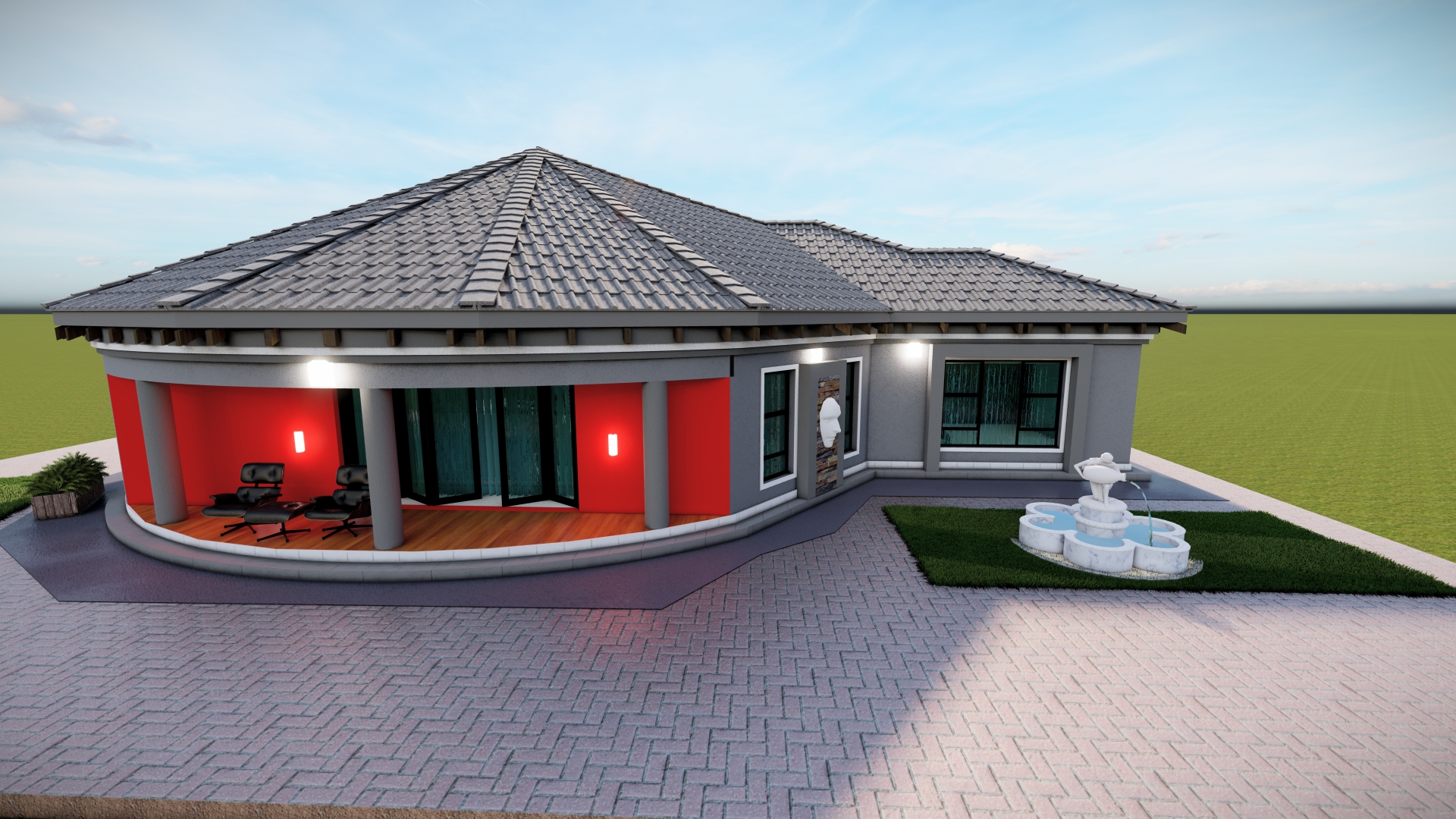 4 Bedroom House Plan