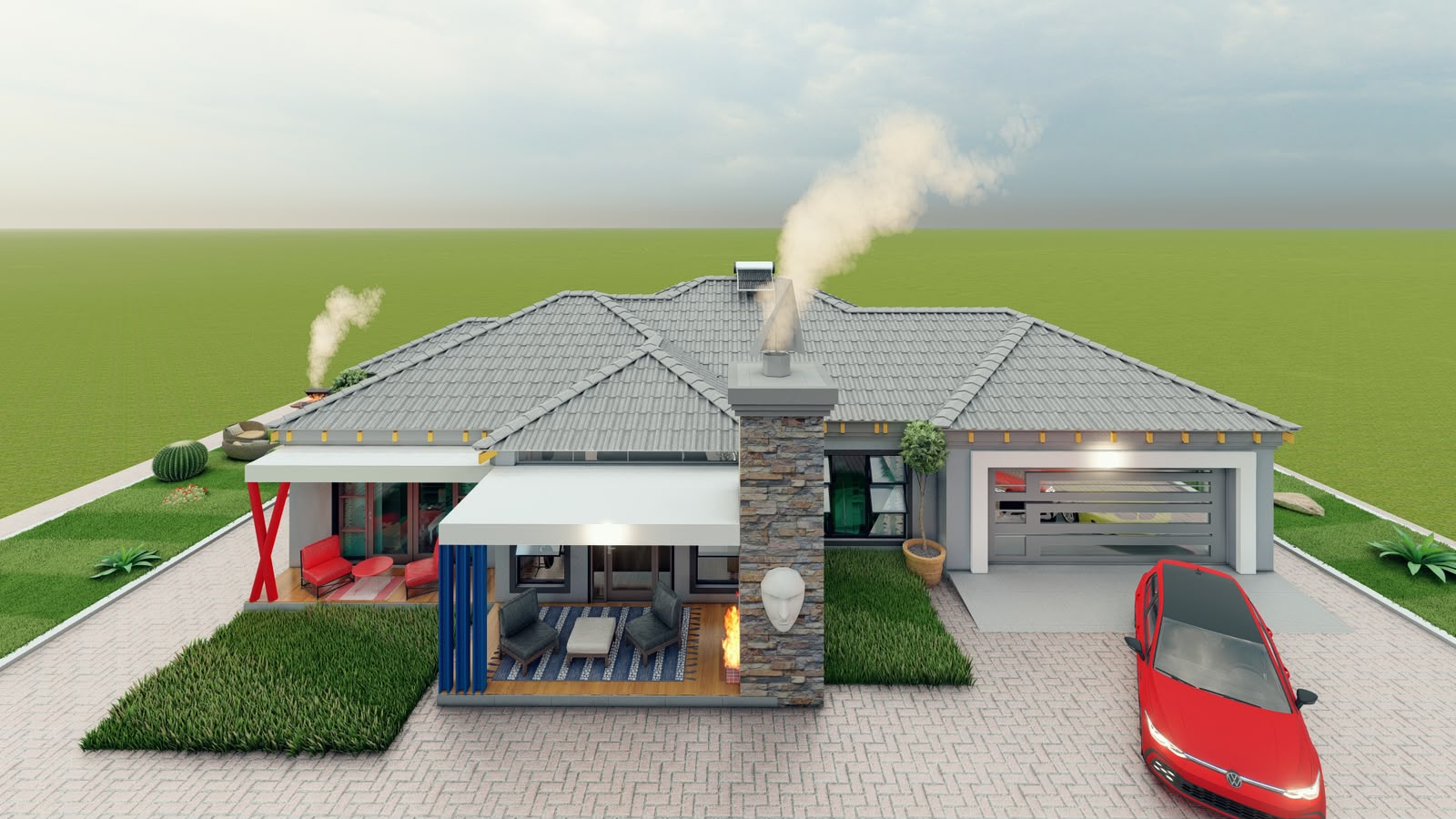 3 Bedroom House Plan