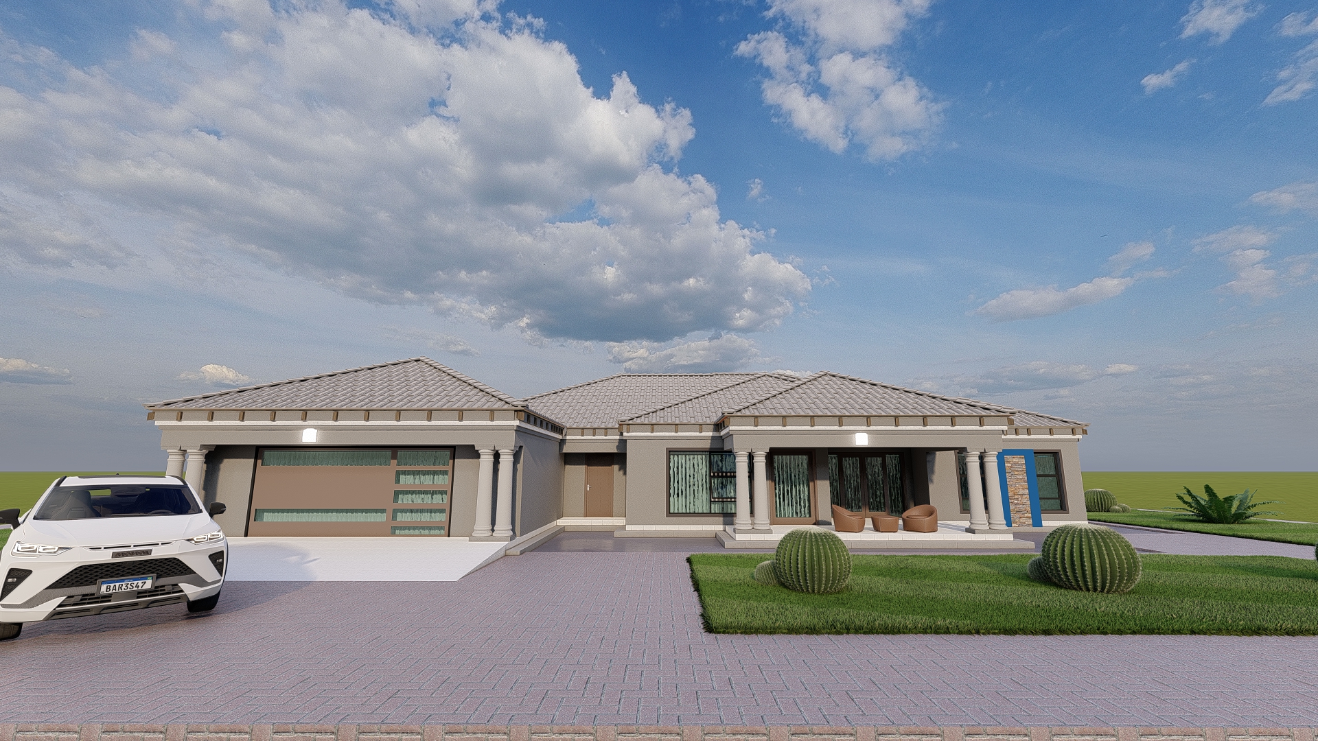 Tshifaro 4 Bedroom House Plan